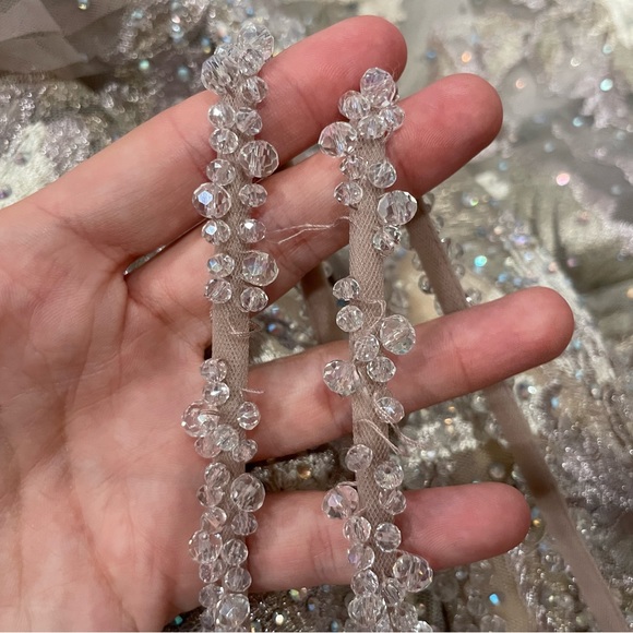 Mac Duggal 20211 Dusty Rose Beaded Faux Wrap Gown 16 - Picture 8 of 11